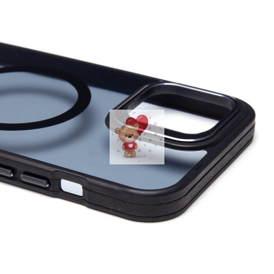 Чехол-накладка для Apple iPhone 12 Pro Max (черный) - SM026 SafeMag