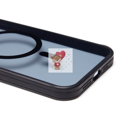 Чехол-накладка для Apple iPhone 12 Pro Max (черный) - SM026 SafeMag