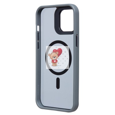 Чехол-накладка для Apple iPhone 12 Pro Max (серый) - SM026 SafeMag Чехол-накладка для Apple iPhone 12 Pro Max (серый) - SM026 SafeMag