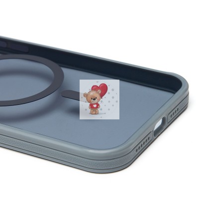 Чехол-накладка для Apple iPhone 12 Pro Max (серый) - SM026 SafeMag Чехол-накладка для Apple iPhone 12 Pro Max (серый) - SM026 SafeMag