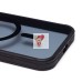 Чехол-накладка для Apple iPhone 12 (черный) - SM026 SafeMag