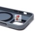 Чехол-накладка для Apple iPhone 12 (серый) - SM026 SafeMag