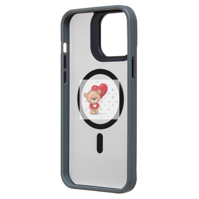 Чехол-накладка для Apple iPhone 13 Pro Max (серый) - SM026 SafeMag