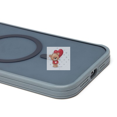 Чехол-накладка для Apple iPhone 13 Pro Max (серый) - SM026 SafeMag