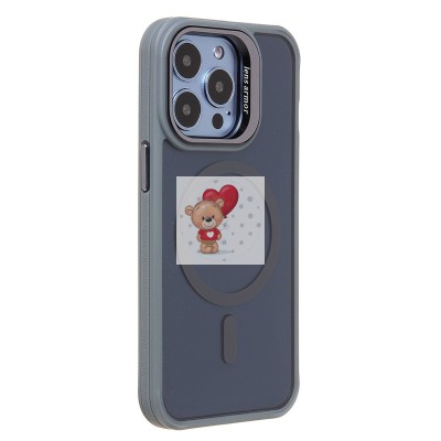 Чехол-накладка для Apple iPhone 13 Pro (серый) - SM026 SafeMag Чехол-накладка для Apple iPhone 13 Pro (серый) - SM026 SafeMag