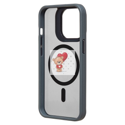 Чехол-накладка для Apple iPhone 13 Pro (серый) - SM026 SafeMag Чехол-накладка для Apple iPhone 13 Pro (серый) - SM026 SafeMag