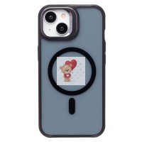 Чехол-накладка для Apple iPhone 13 (черный) - SM026 SafeMag