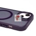 Чехол-накладка для Apple iPhone 13 (темно-фиолетовый) - SM026 SafeMag