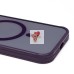 Чехол-накладка для Apple iPhone 13 (темно-фиолетовый) - SM026 SafeMag