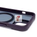 Чехол-накладка для Apple iPhone 13 (темно-фиолетовый) - SM026 SafeMag