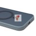 Чехол-накладка для Apple iPhone 14 Pro Max (серый) - SM026 SafeMag Чехол-накладка для Apple iPhone 14 Pro Max (серый) - SM026 SafeMag