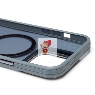 Чехол-накладка для Apple iPhone 14 Pro Max (серый) - SM026 SafeMag Чехол-накладка для Apple iPhone 14 Pro Max (серый) - SM026 SafeMag