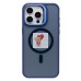 Чехол-накладка для Apple iPhone 15 Pro Max (темно-синий) - SM026 SafeMag