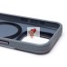 Чехол-накладка для Apple iPhone 15 Pro (серый) - SM026 SafeMag