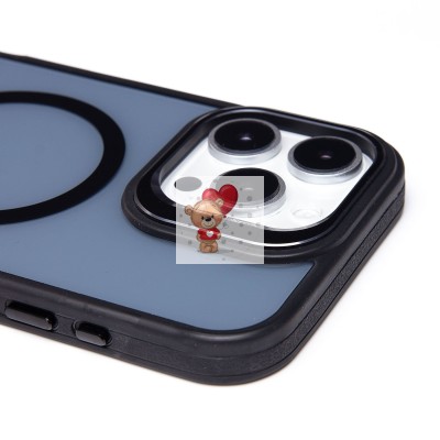 Чехол-накладка для Apple iPhone 16 Pro Max (черный) - SM026 SafeMag