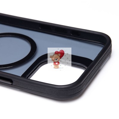 Чехол-накладка для Apple iPhone 16 Pro Max (черный) - SM026 SafeMag