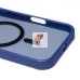 Чехол-накладка для Apple iPhone 16 Pro Max (темно-синий) - SM026 SafeMag