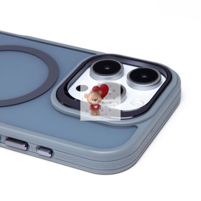 Чехол-накладка для Apple iPhone 16 Pro (серый) - SM026 SafeMag