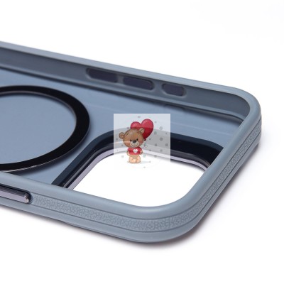 Чехол-накладка для Apple iPhone 16 Pro (серый) - SM026 SafeMag