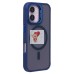 Чехол-накладка для Apple iPhone 16 (темно-синий) - SM026 SafeMag