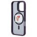 Чехол-накладка для Apple iPhone 16 (темно-фиолетовый) - SM026 SafeMag