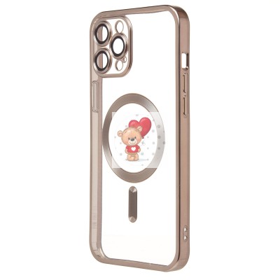 Чехол-накладка для Apple iPhone 12 Pro Max (титановый) - SM027 SafeMag