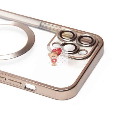 Чехол-накладка для Apple iPhone 12 Pro Max (титановый) - SM027 SafeMag