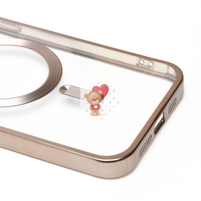 Чехол-накладка для Apple iPhone 12 Pro Max (титановый) - SM027 SafeMag