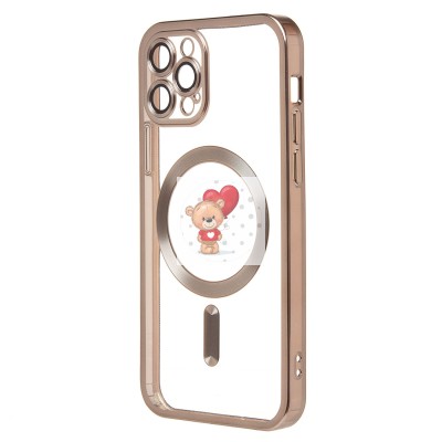 Чехол-накладка для Apple iPhone 12 Pro (титановый) - SM027 SafeMag Чехол-накладка для Apple iPhone 12 Pro (титановый) - SM027 SafeMag