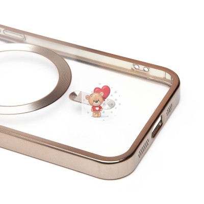 Чехол-накладка для Apple iPhone 12 Pro (титановый) - SM027 SafeMag Чехол-накладка для Apple iPhone 12 Pro (титановый) - SM027 SafeMag