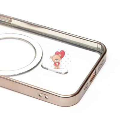 Чехол-накладка для Apple iPhone 12 Pro (титановый) - SM027 SafeMag Чехол-накладка для Apple iPhone 12 Pro (титановый) - SM027 SafeMag