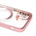 Чехол-накладка для Apple iPhone 12 (розовый) - SM027 SafeMag Чехол-накладка для Apple iPhone 12 (розовый) - SM027 SafeMag