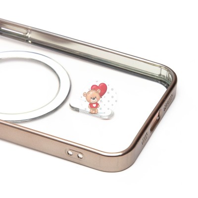 Чехол-накладка для Apple iPhone 13 Pro (титановый) - SM027 SafeMag Чехол-накладка для Apple iPhone 13 Pro (титановый) - SM027 SafeMag