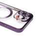 Чехол-накладка для Apple iPhone 15 Pro Max (темно-фиолетовый) - SM027 SafeMag
