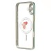 Чехол-накладка для Apple iPhone 16 Plus (зеленый) - SM027 SafeMag
