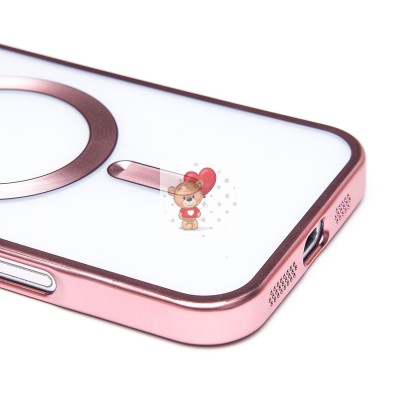 Чехол-накладка для Apple iPhone 16 Plus (розовый) - SM027 SafeMag