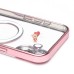 Чехол-накладка для Apple iPhone 16 Plus (розовый) - SM027 SafeMag