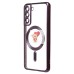 Чехол-накладка для Samsung Galaxy S21FE (темно-фиолетовый) - SM027 SafeMag Чехол-накладка для Samsung Galaxy S21FE (темно-фиолетовый) - SM027 SafeMag
