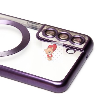 Чехол-накладка для Samsung Galaxy S21FE (темно-фиолетовый) - SM027 SafeMag Чехол-накладка для Samsung Galaxy S21FE (темно-фиолетовый) - SM027 SafeMag