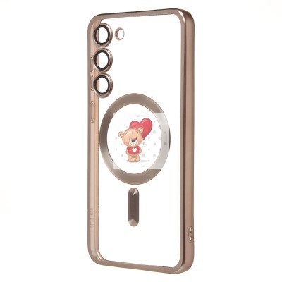 Чехол-накладка для Samsung Galaxy S23+ (титановый) - SM027 SafeMag Чехол-накладка для Samsung Galaxy S23+ (титановый) - SM027 SafeMag