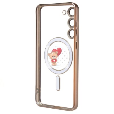 Чехол-накладка для Samsung Galaxy S23+ (титановый) - SM027 SafeMag Чехол-накладка для Samsung Galaxy S23+ (титановый) - SM027 SafeMag