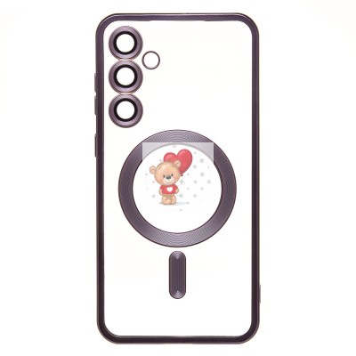 Чехол-накладка для Samsung Galaxy S23FE (темно-фиолетовый) - SM027 SafeMag Чехол-накладка для Samsung Galaxy S23FE (темно-фиолетовый) - SM027 SafeMag