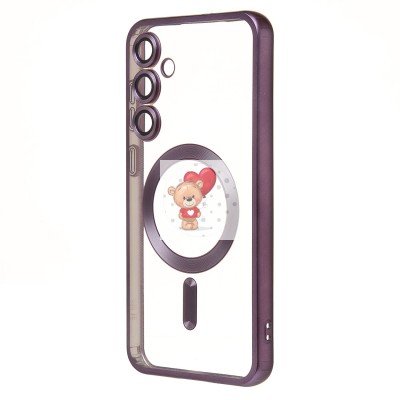 Чехол-накладка для Samsung Galaxy S23FE (темно-фиолетовый) - SM027 SafeMag Чехол-накладка для Samsung Galaxy S23FE (темно-фиолетовый) - SM027 SafeMag