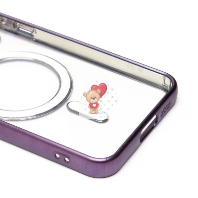 Чехол-накладка для Samsung Galaxy S23FE (темно-фиолетовый) - SM027 SafeMag Чехол-накладка для Samsung Galaxy S23FE (темно-фиолетовый) - SM027 SafeMag