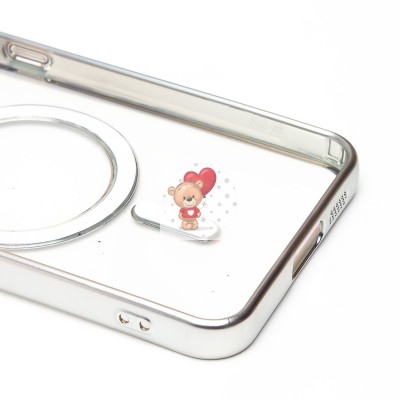 Чехол-накладка для Samsung Galaxy S23FE (серебяный) - SM027 SafeMag Чехол-накладка для Samsung Galaxy S23FE (серебяный) - SM027 SafeMag