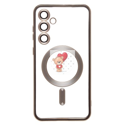 Чехол-накладка для Samsung Galaxy S23FE (титановый) - SM027 SafeMag Чехол-накладка для Samsung Galaxy S23FE (титановый) - SM027 SafeMag