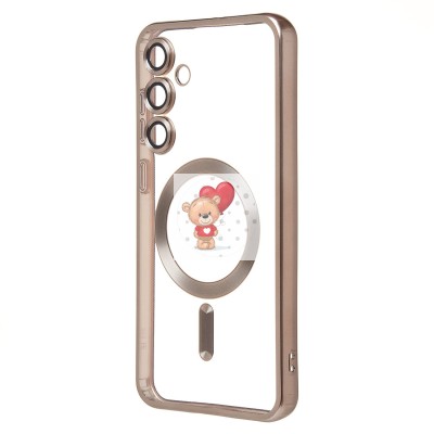 Чехол-накладка для Samsung Galaxy S23FE (титановый) - SM027 SafeMag Чехол-накладка для Samsung Galaxy S23FE (титановый) - SM027 SafeMag