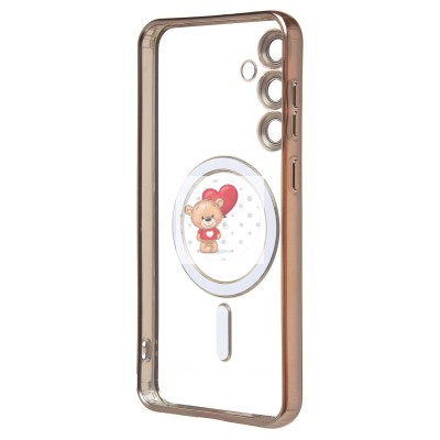 Чехол-накладка для Samsung Galaxy S23FE (титановый) - SM027 SafeMag Чехол-накладка для Samsung Galaxy S23FE (титановый) - SM027 SafeMag