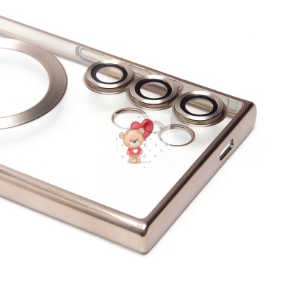 Чехол-накладка для Samsung Galaxy S24 Ultra (титановый) - SM027 SafeMag Чехол-накладка для Samsung Galaxy S24 Ultra (титановый) - SM027 SafeMag