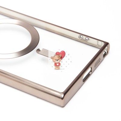 Чехол-накладка для Samsung Galaxy S24 Ultra (титановый) - SM027 SafeMag Чехол-накладка для Samsung Galaxy S24 Ultra (титановый) - SM027 SafeMag